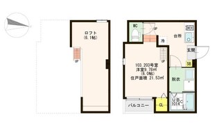 塚本駅 徒歩9分 1階の物件間取画像